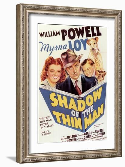 Shadow of the Thin Man, 1941-null-Framed Art Print