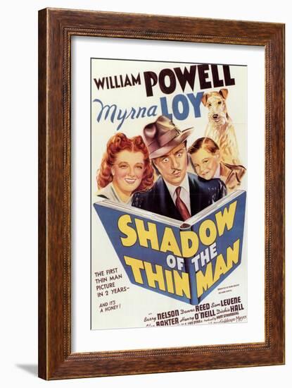 Shadow of the Thin Man, 1941-null-Framed Art Print