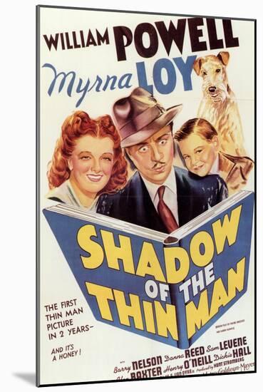 Shadow of the Thin Man, 1941-null-Mounted Art Print