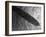 Shadow of Zeppelin Airship "Hindenburg" Cast over Ocean-null-Framed Photographic Print