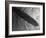 Shadow of Zeppelin Airship "Hindenburg" Cast over Ocean-null-Framed Photographic Print