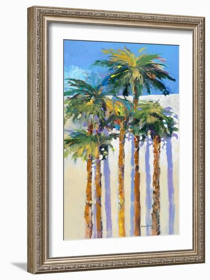 Shadow Palms I-Jane Slivka-Framed Art Print
