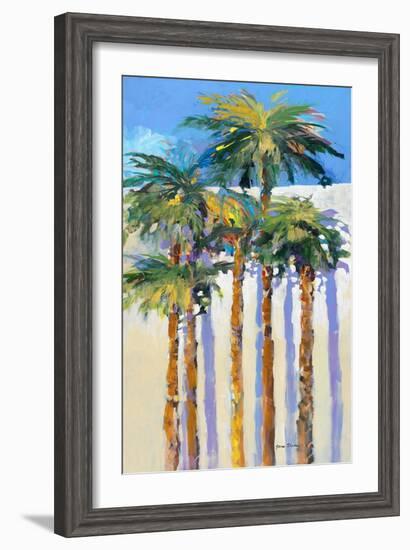 Shadow Palms I-Jane Slivka-Framed Art Print