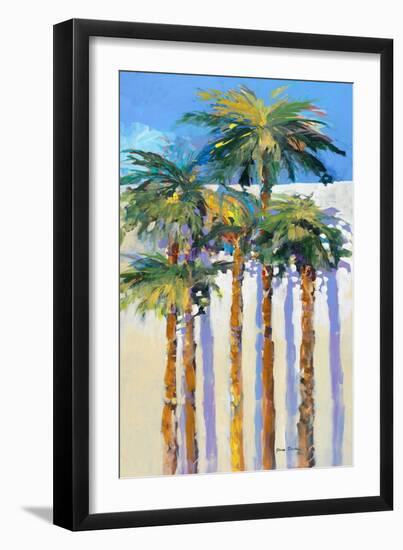 Shadow Palms I-Jane Slivka-Framed Art Print