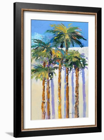 Shadow Palms I-Jane Slivka-Framed Art Print