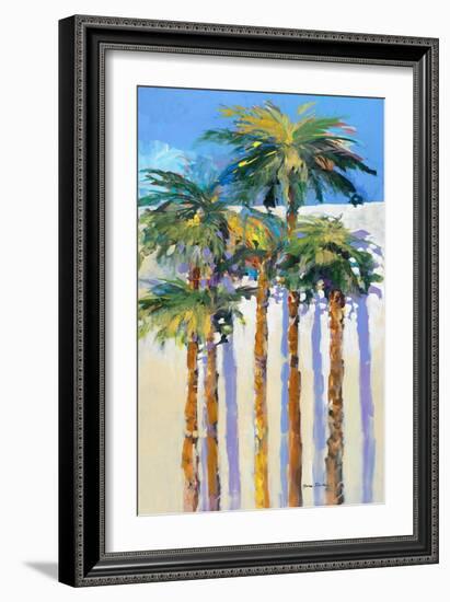 Shadow Palms I-Jane Slivka-Framed Art Print