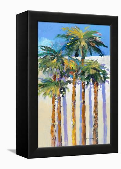 Shadow Palms I-Jane Slivka-Framed Stretched Canvas