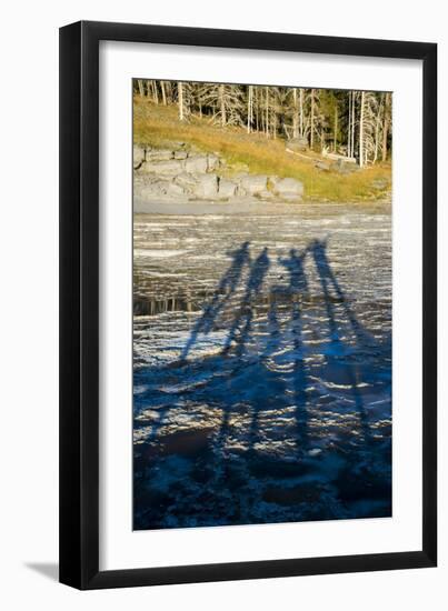 Shadow Play, Upper Geyser Basin, Yellowstone National Park-Bryan Jolley-Framed Photographic Print