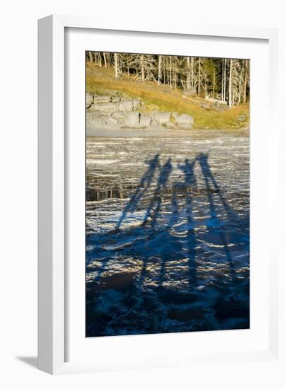 Shadow Play, Upper Geyser Basin, Yellowstone National Park-Bryan Jolley-Framed Photographic Print