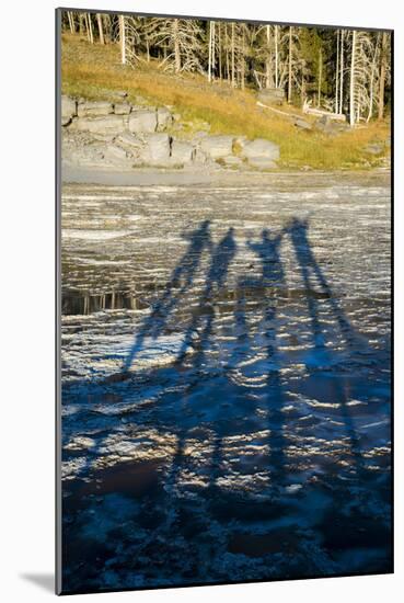 Shadow Play, Upper Geyser Basin, Yellowstone National Park-Bryan Jolley-Mounted Photographic Print