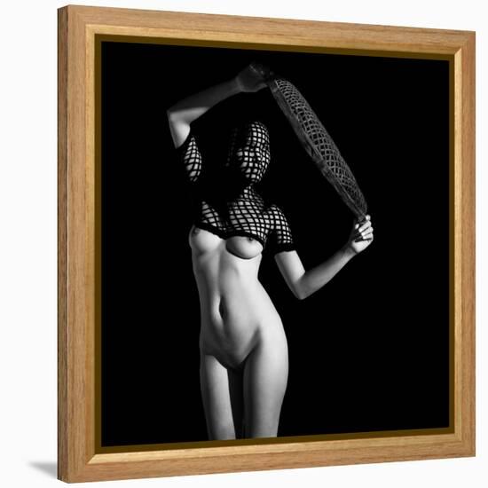 Shadow Play-Julian D.-Framed Premier Image Canvas