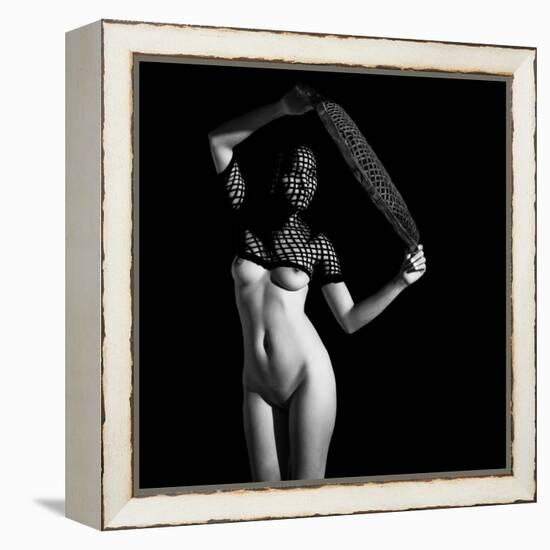 Shadow Play-Julian D.-Framed Premier Image Canvas