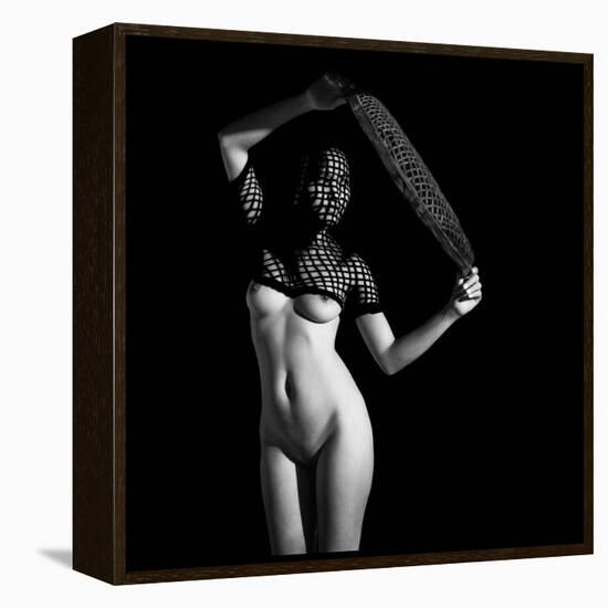 Shadow Play-Julian D.-Framed Premier Image Canvas