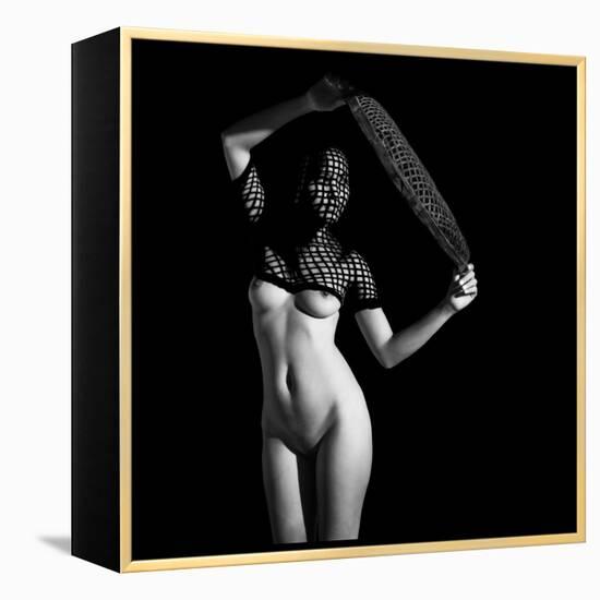 Shadow Play-Julian D.-Framed Premier Image Canvas