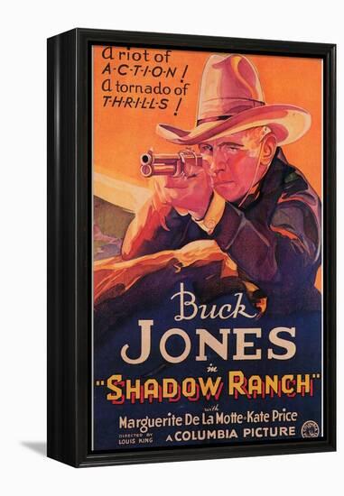 Shadow Ranch, 1930-null-Framed Stretched Canvas