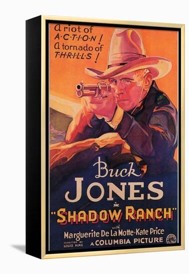 Shadow Ranch, 1930-null-Framed Stretched Canvas