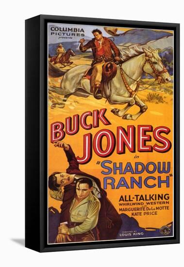 Shadow Ranch, 1930-null-Framed Stretched Canvas