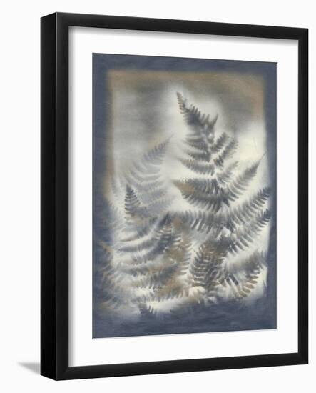 Shadows and Ferns V-Renee W. Stramel-Framed Art Print