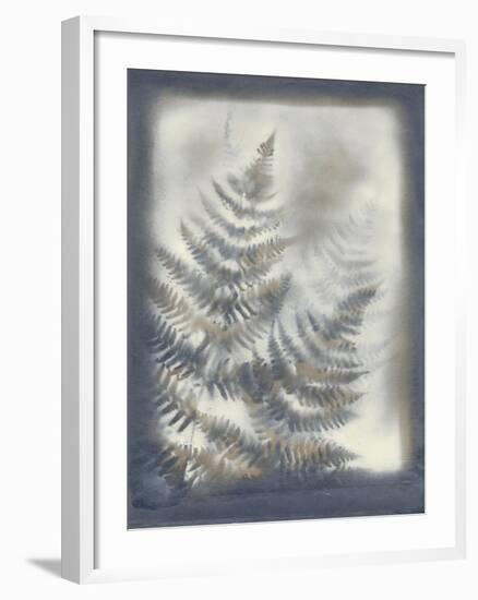 Shadows and Ferns VI-Renee W. Stramel-Framed Art Print