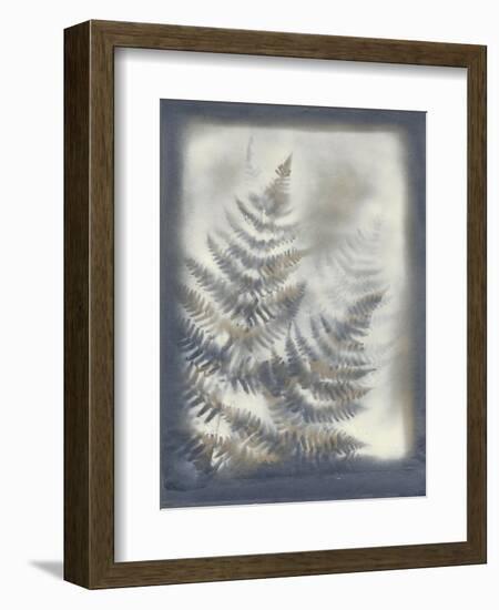 Shadows and Ferns VI-Renee W. Stramel-Framed Art Print