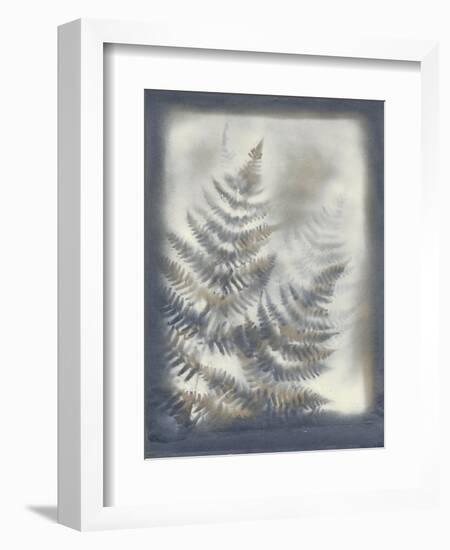 Shadows and Ferns VI-Renee W. Stramel-Framed Art Print