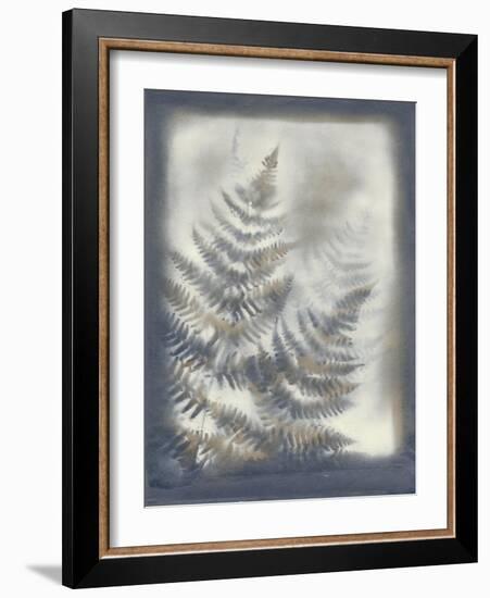 Shadows and Ferns VI-Renee W. Stramel-Framed Art Print