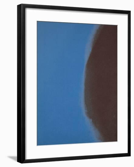 Shadows II, 1979 (blue)-Andy Warhol-Framed Art Print