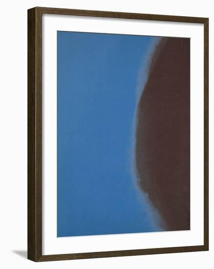 Shadows II, 1979 (blue)-Andy Warhol-Framed Art Print