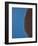 Shadows II, 1979 (blue)-Andy Warhol-Framed Art Print