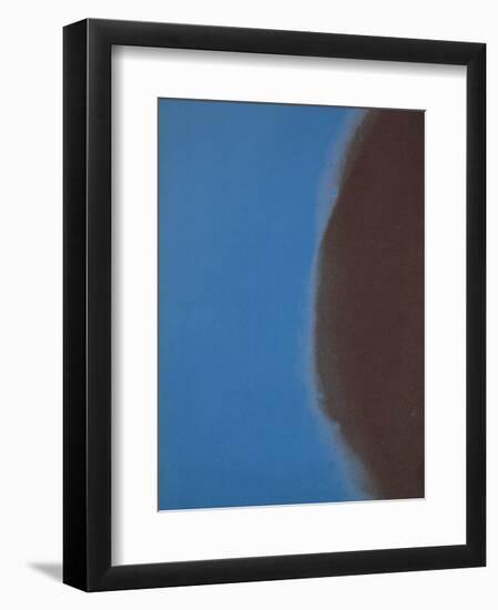 Shadows II, 1979 (blue)-Andy Warhol-Framed Art Print