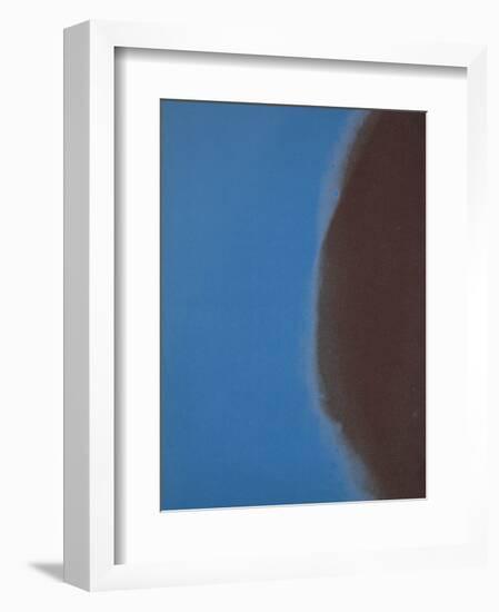 Shadows II, 1979 (blue)-Andy Warhol-Framed Art Print