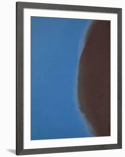 Shadows II, 1979 (blue)-Andy Warhol-Framed Giclee Print