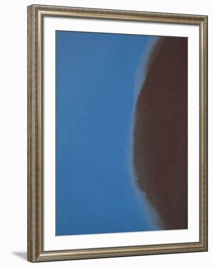 Shadows II, 1979 (blue)-Andy Warhol-Framed Giclee Print