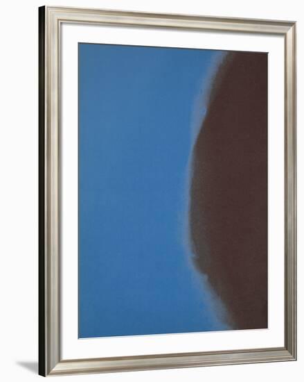 Shadows II, 1979 (blue)-Andy Warhol-Framed Giclee Print