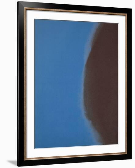 Shadows II, 1979 (blue)-Andy Warhol-Framed Giclee Print