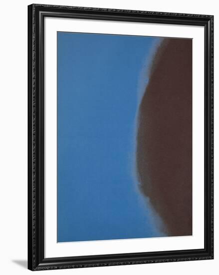 Shadows II, 1979 (blue)-Andy Warhol-Framed Giclee Print