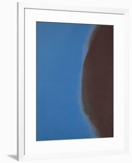 Shadows II, 1979 (blue)-Andy Warhol-Framed Giclee Print