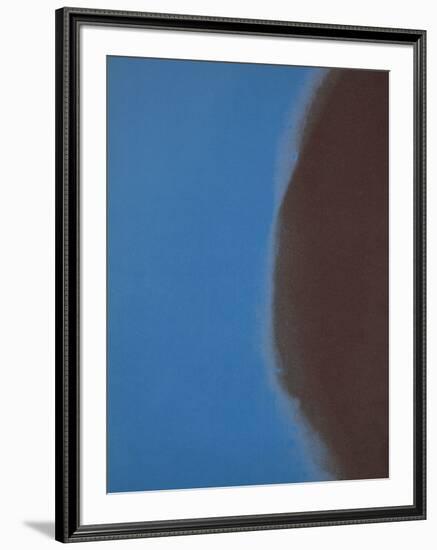 Shadows II, 1979 (blue)-Andy Warhol-Framed Art Print