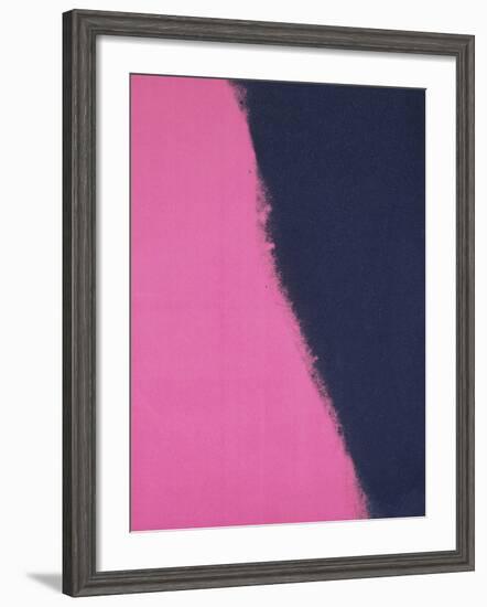 Shadows II, 1979 (pink)-Andy Warhol-Framed Art Print
