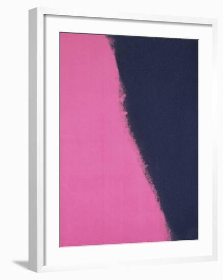 Shadows II, 1979 (pink)-Andy Warhol-Framed Art Print