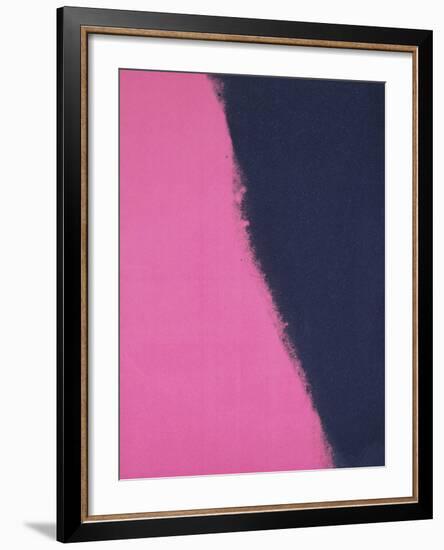 Shadows II, 1979 (pink)-Andy Warhol-Framed Art Print