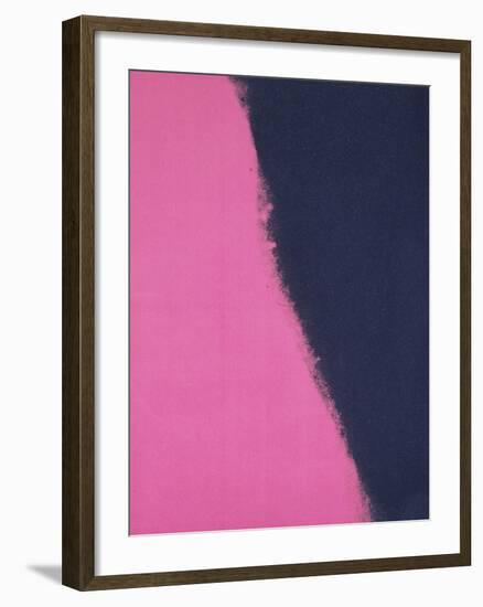 Shadows II, 1979 (pink)-Andy Warhol-Framed Art Print