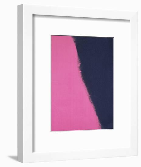 Shadows II, 1979 (pink)-Andy Warhol-Framed Art Print