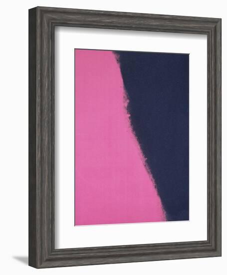 Shadows II, 1979 (pink)-Andy Warhol-Framed Art Print