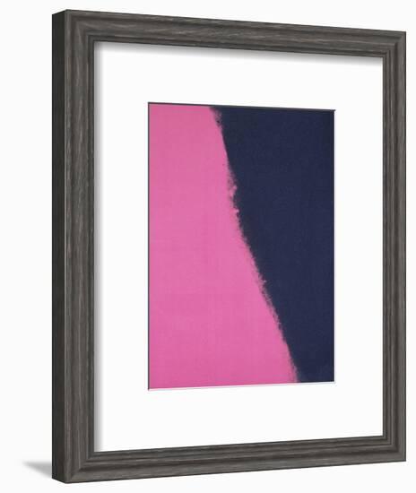 Shadows II, 1979 (pink)-Andy Warhol-Framed Art Print