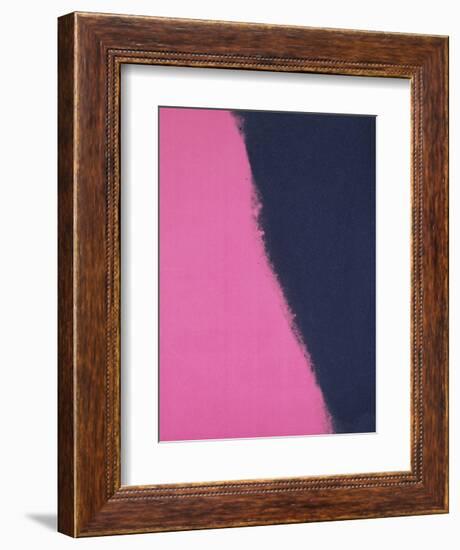 Shadows II, 1979 (pink)-Andy Warhol-Framed Art Print