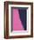 Shadows II, 1979 (pink)-Andy Warhol-Framed Art Print