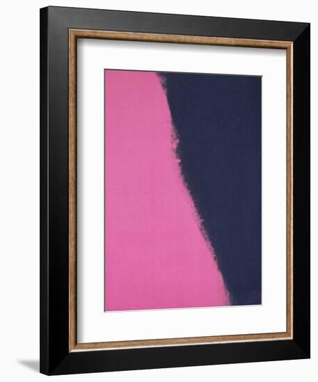 Shadows II, 1979 (pink)-Andy Warhol-Framed Art Print