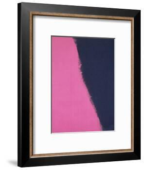 Shadows II, 1979 (pink)-Andy Warhol-Framed Art Print