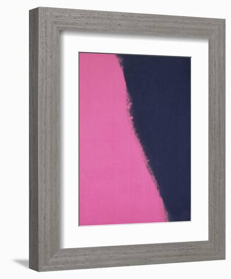 Shadows II, 1979 (pink)-Andy Warhol-Framed Art Print